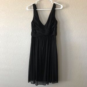 David’s Bridal Black Cocktail Dress F16007